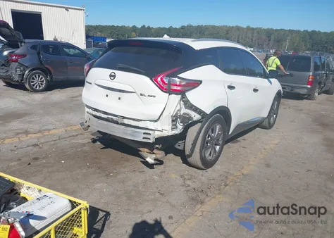 2015 Nissan Murano Sl from USA, damaged, VIN 5N1AZ2MH9FN268851